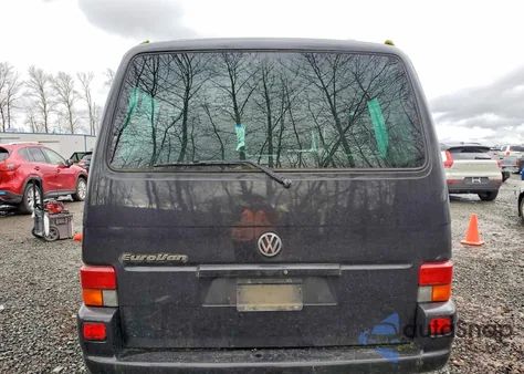 2003 Volkswagen Eurovan Gls from USA, damaged, VIN WV2KB47013H011015